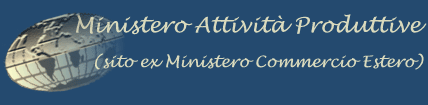 ministero attivita produttive